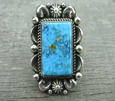 Kingman Turquoise Ring